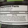 Lecheek Nutrition Speed X3 Pre Workout - Supplement Facts