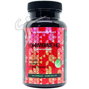 USA Supplements LLC Yohimbine HCl 2.5mg