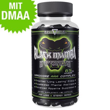 DMAA - Black Mamba Fatburner INNOVATIVE LABS Hyperrush