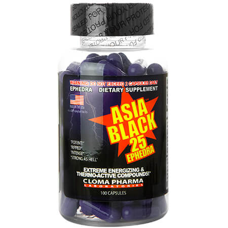 Cloma Pharma Asia Black 25 Ephedra