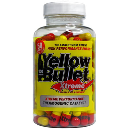 Xtreme Hard Rock Supplements Yellow Bullet