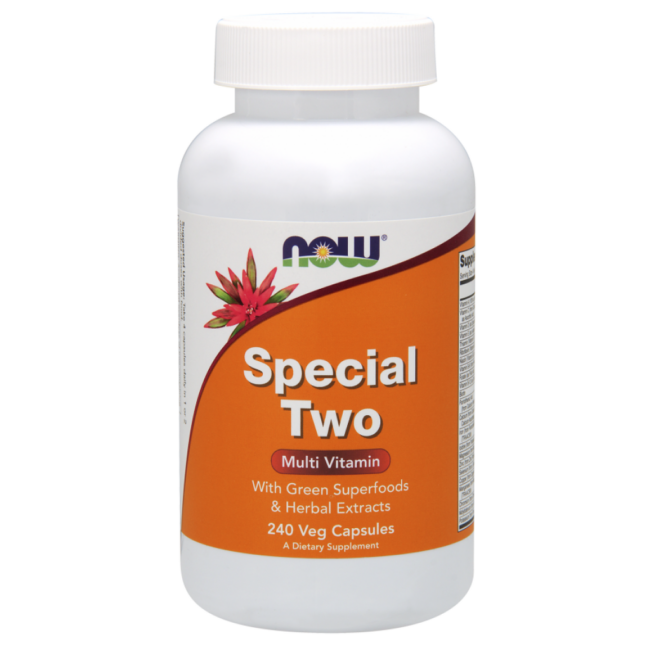 Special Two Multi-Vitamine Tabletten NOW Foods 180 Tabs