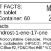 LG Sciences 1-Androstenolone / Inhaltsstoffe / Facts