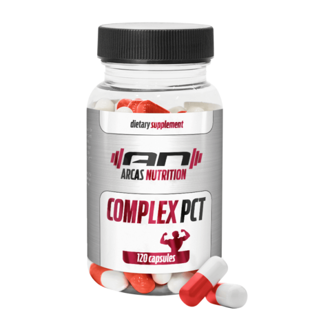 COMPLEX PCT von ARCAS Nutrition zur Post Cycle Therapy nach einer Prohormon oder Steroide Kur.