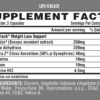 NUTREX Lipo 6 Black - 120 Kapseln US-Version Inhaltsstoffe Facts
