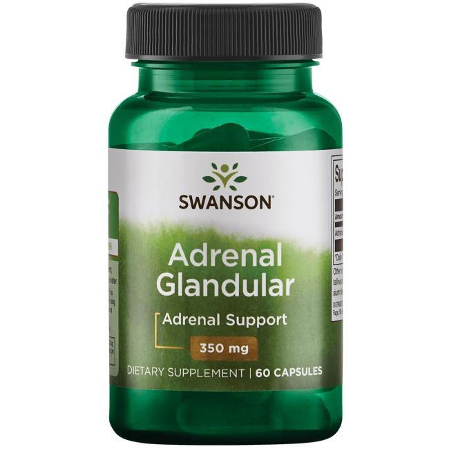 Swanson Adrenal Glandular 350 mg 60 Kapseln