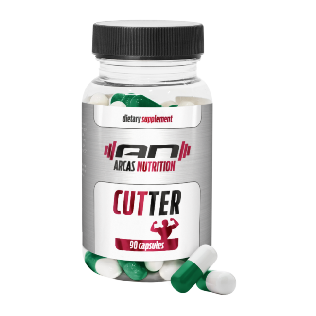 CUTTER von ARCAS Nutrition ist ein Prohormon Stack aus Epistane, Koffein und Taurin für fettfreie Muskelmasse.