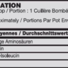 BCAA DNA BSN 200g Inhaltsstoffe / Facts