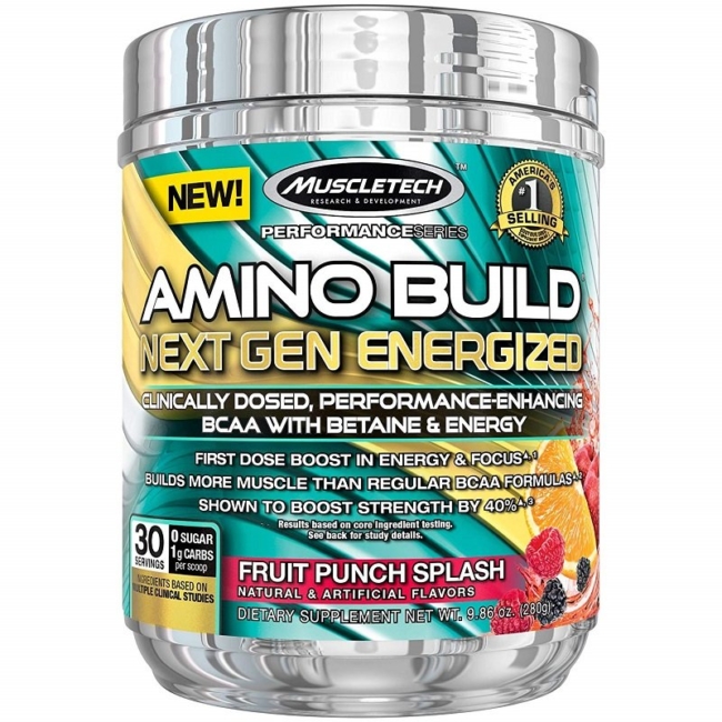 MuscleTech Amino Build Next Gen BCAA + Elektrolyte