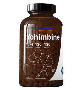 Yohimbin HCL 10mg von Nutrilabs aus Pharmazeutischer Qualität. Reines Yohimbine hcl Pulver