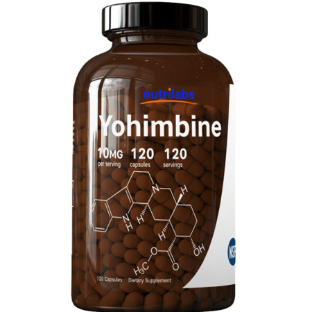 Yohimbin HCL 10mg von Nutrilabs aus Pharmazeutischer Qualität. Reines Yohimbine hcl Pulver