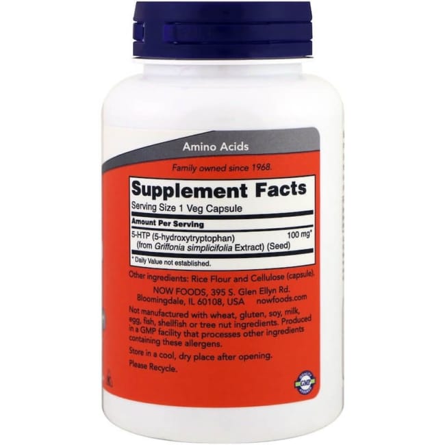 NOW Foods 5-HTP 100 mg online kaufen | Fatburners.at