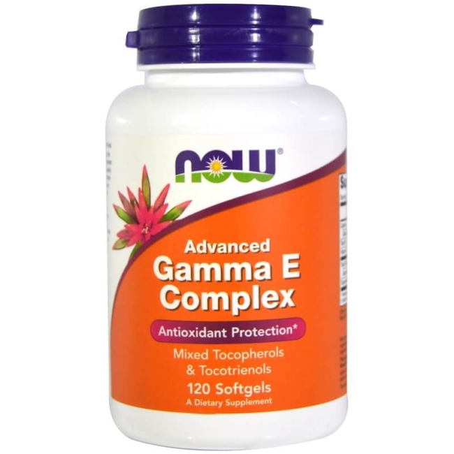 NOW Foods Advanced Gamma E Complex 120 Softgels