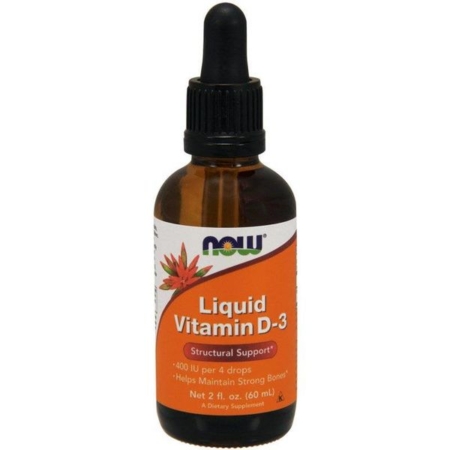 Now Foods Vitamin D-3 Liquid 60ml