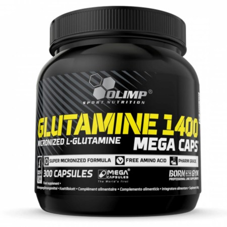 Olimp Glutamine 1400 Mega Caps 300 Kapseln L-Glutamin