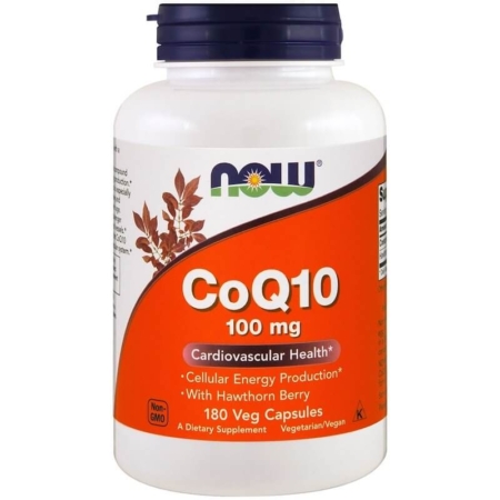 NOW Foods CoQ10 100 mg 180 Kapseln