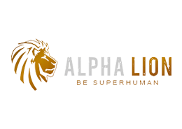 Alpha Lion - Be Superhuman - Logo