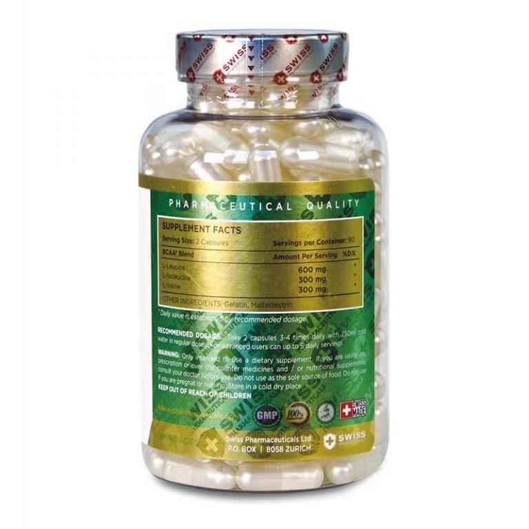 BCAA 211 Swiss Pharmaceuticals online kaufen Fatburners.at