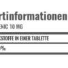EXTRIFIT SYNE 10 mg Synephrin Inhaltsstoffe