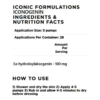 Iconic Formulations ICONOGENIN Inhaltsstoffe