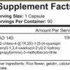 Lawless Labs Testolone RAD 140 Inhaltsstoffe Facts