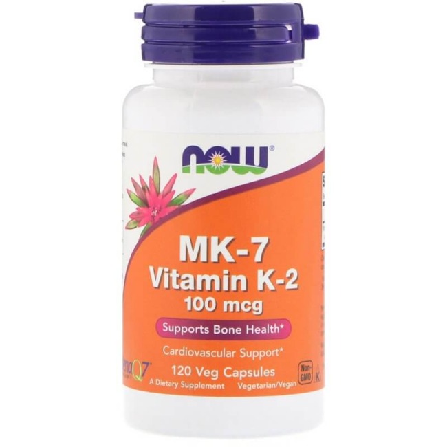 NOW Foods MK-7 Vitamin K-2 100 mcg