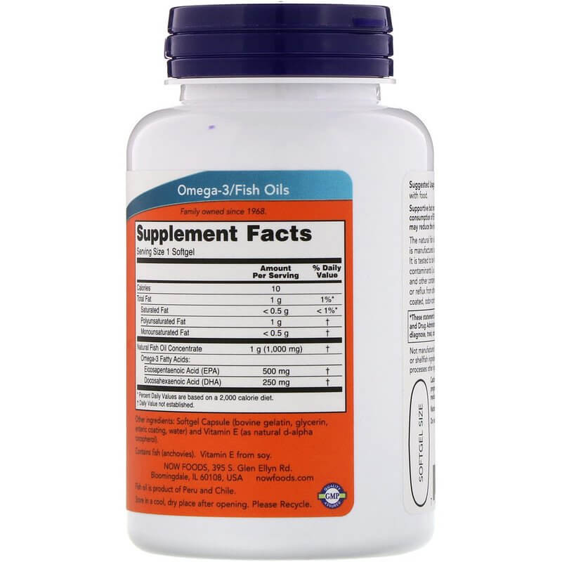 magneet Kruis aan Onvermijdelijk NOW Foods Ultra Omega-3 Sofgels - buy online at Fatburners.at