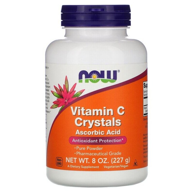 NOW Foods Vitamin C Crystals 227 g