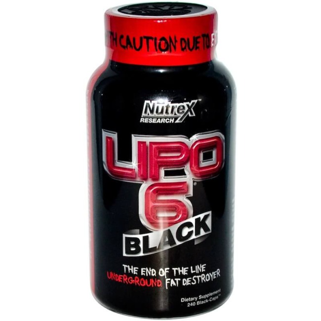 NUTREX Lipo-6 Black 240 Kapseln