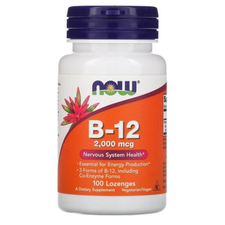 Now Foods B-12 2000 mcg