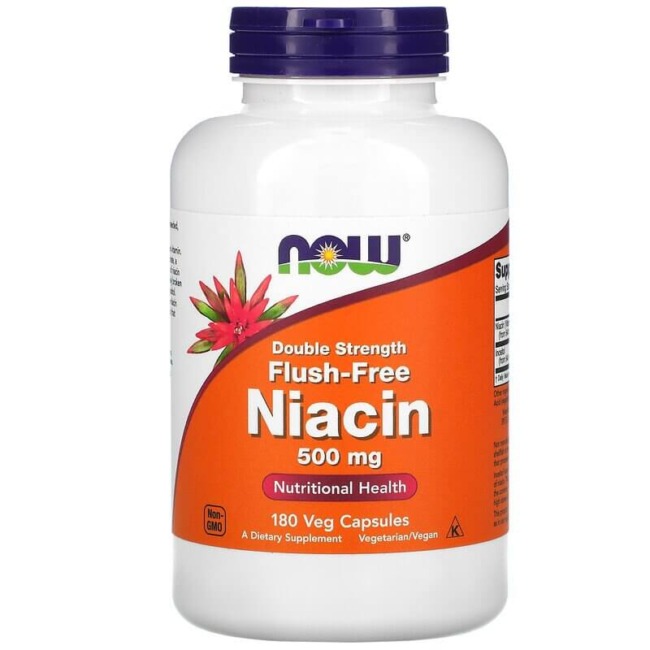 Now Foods Flush-Free Niacin 500 mg