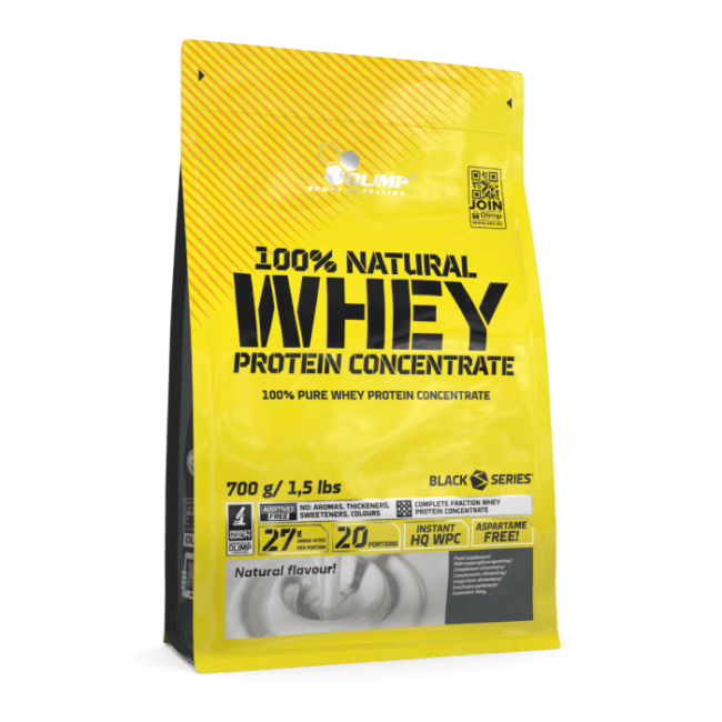 Olimp Nutrition 100% Natural Whey Protein Concentrate 700g