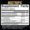 Rich Piana 5% Nutrition Core Nootropic Inhaltsstoffe