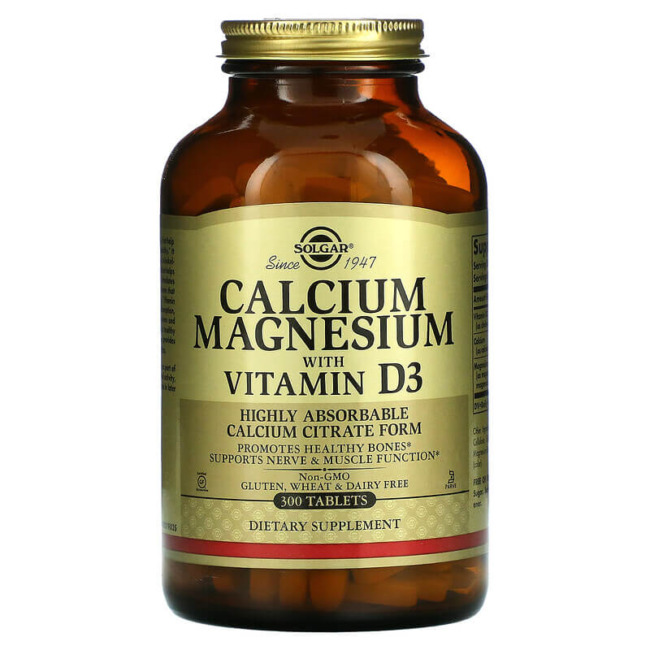 Solgar Calcium Magnesium & Vitamin D3