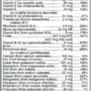 Swanson Multi with Iron Inhaltsstoffe Facts