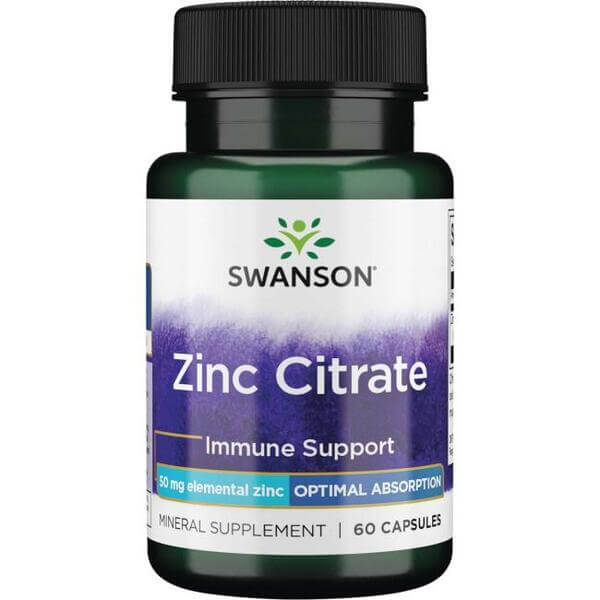 Swanson Zinc Citrate 50 mg