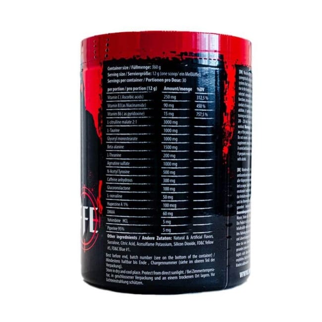 Wunderwaffe DMAA PreWorkout for SALE at Fatburners.at