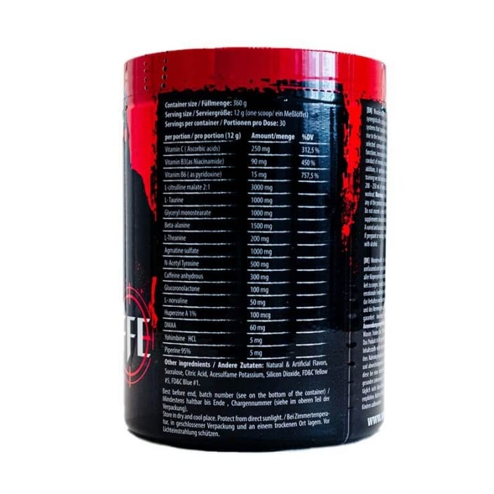 Wunderwaffe DMAA PreWorkout Booster Fatburners.at