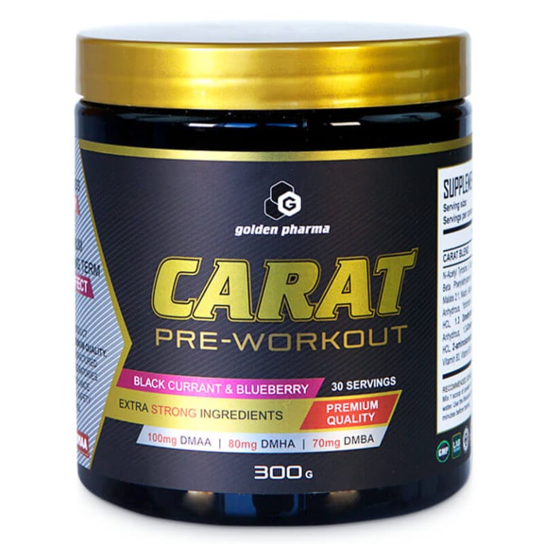 golden pharma Carat DMAA PreWorkout kaufen! Fatburners.at