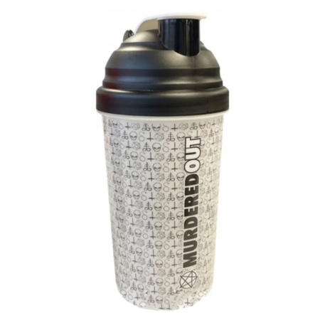 murdered out shakermate 600ml white black.webp