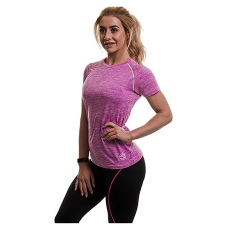 gglts062 golds gym ladies t shirt raglan l lilac marl.webp