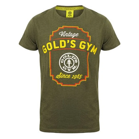 ggts066 golds gym t shirt vintage m army marl.webp