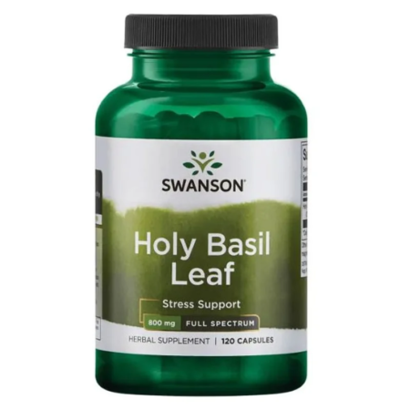 sw1119 holy basil leaf 400mg 120 caps exp 30 08 2023.webp