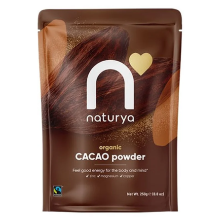 naturya organic cacao powder fairtrade 250gr exp 17 09 2024.webp