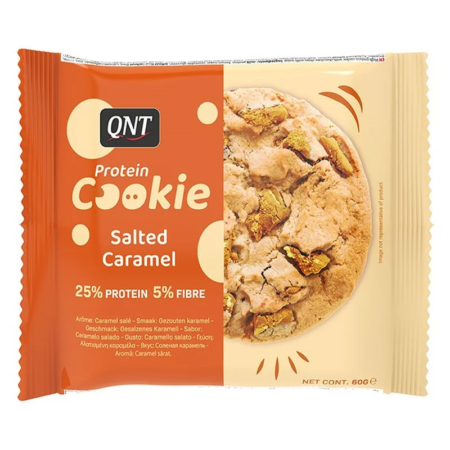 qnt protein cookie 12x60gr salted caramel.webp