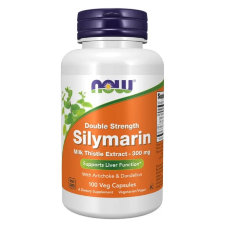 now4739 silymarin milk thistle 300mg 100 veg caps.webp