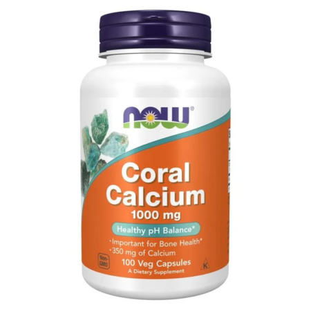 now1279 coral calcium 1000mg 250 veg caps exp 01 04 2026.webp