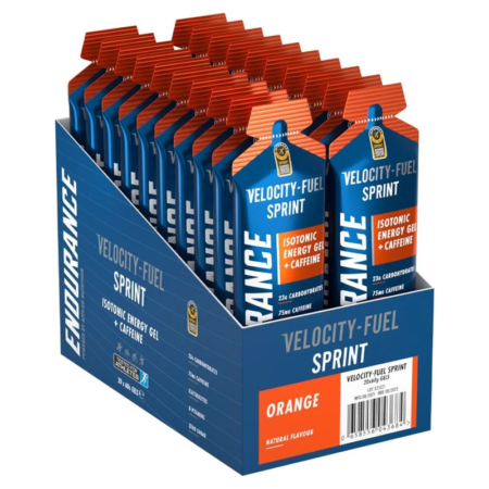 applied endurance gels 20x60ml sprint with caffeine orange.webp