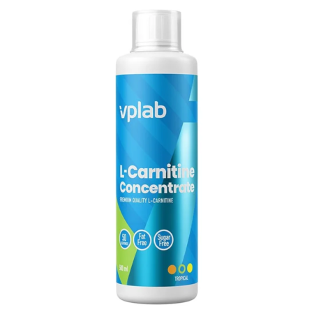 vplab l carnitine concentrate 500ml tropical.webp