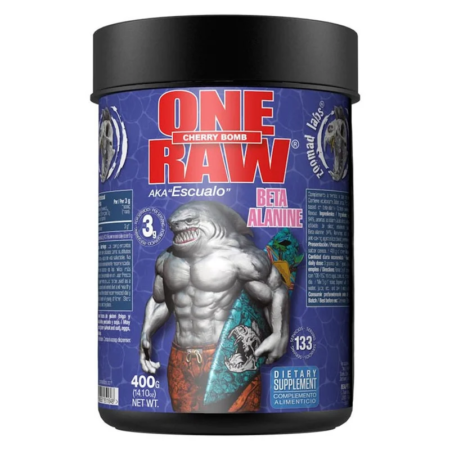 zoomad raw one beta alanine 400gr cherry bomb.webp